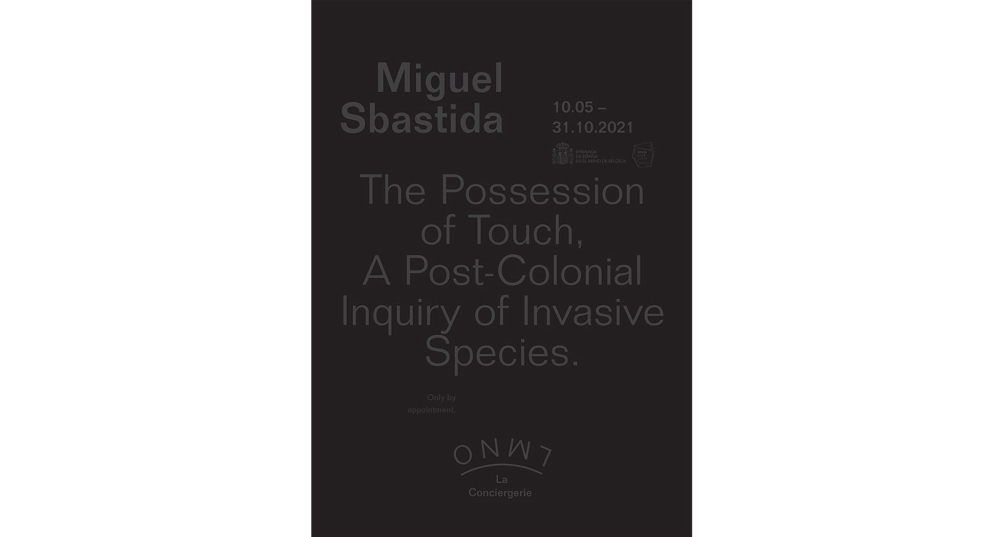 The possession of Touch, A post-colonial inquiry of invasive species